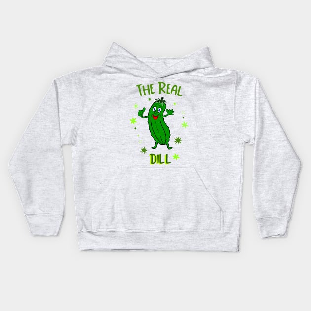 THE Real Dill Pickle Kids Hoodie by SartorisArt1